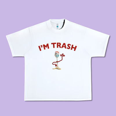I'm Trash Forky Urban Heavy Tee Designed By Inspiradesign