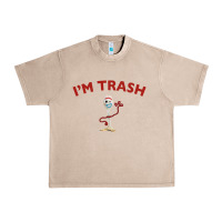 French Oak i'm trash forky Urban Heavy Tee - InspiraDesign