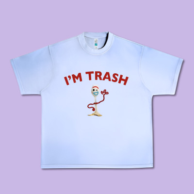 I'm Trash Forky Urban Heavy Tee Designed By Inspiradesign
