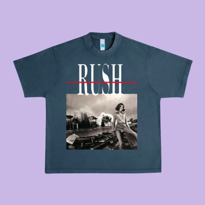 Rush Permanent Waves Urban Heavy Tee Designed By Inspiradesign