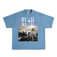 Pebble Blue rush permanent waves Urban Heavy Tee - InspiraDesign