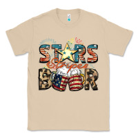 Mushroom Stars stripes beer Classic Tee - FaDigitalArtStudio