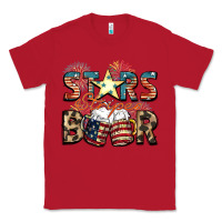 Red Stars stripes beer Classic Tee - FaDigitalArtStudio