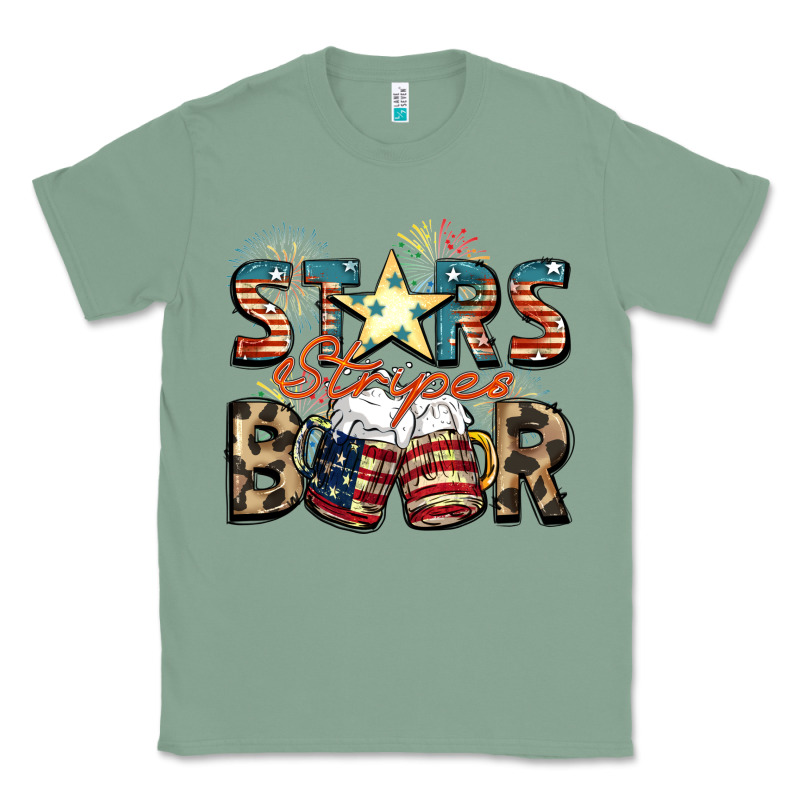 Stars Stripes Beer Classic Tee by FaDigitalArtStudio | Teevron