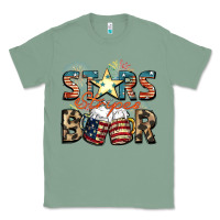 Sage Stars stripes beer Classic Tee - FaDigitalArtStudio