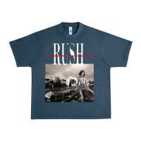 Midnight Navy rush permanent waves Urban Heavy Tee - InspiraDesign