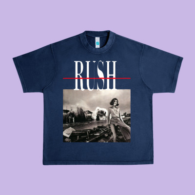 Rush Permanent Waves Urban Heavy Tee Designed By Inspiradesign