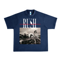 Navy rush permanent waves Urban Heavy Tee - InspiraDesign