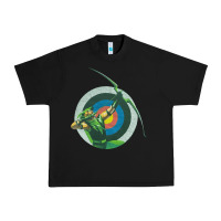 Black Green Arrow DC, Green Arrow DC vintage, Green Arrow DC art, Green Arro Urban Heavy Tee - InspiraDesign