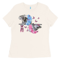 Bone Koalas With Tutu Ladies Tee - LillyAllenDesigns