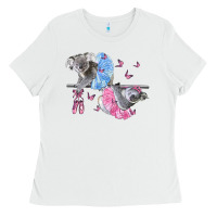 White Koalas With Tutu Ladies Tee - LillyAllenDesigns