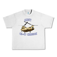 Lunar Rock ARMY CH-47 CHINOOK HELICOPTER Urban Heavy Tee - InspiraDesign