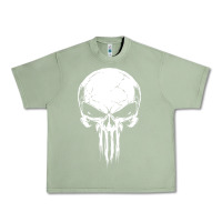 Oil Green the punisher Urban Heavy Tee - ArtChic