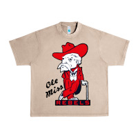 French Oak vintage colonel reb mascot Urban Heavy Tee - ArtChic