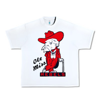 White vintage colonel reb mascot Urban Heavy Tee - ArtChic