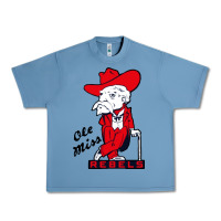 Pebble Blue vintage colonel reb mascot Urban Heavy Tee - ArtChic