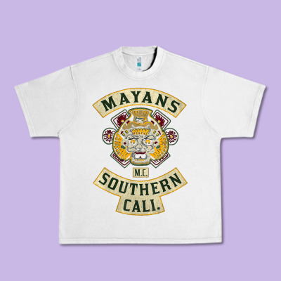 Mayans Mc Classic Urban Heavy Tee Designed By Artchic