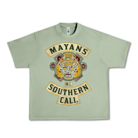 Oil Green Mayans MC Classic Urban Heavy Tee - ArtChic