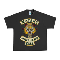 Pigment Black Mayans MC Classic Urban Heavy Tee - ArtChic