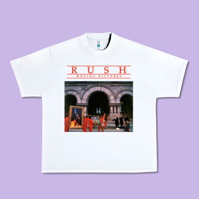 Moving Pictures - Rush Urban Heavy Tee Designed By Artchic