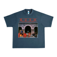 Midnight Navy Moving Pictures - Rush Urban Heavy Tee - ArtChic