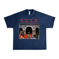 Navy Moving Pictures - Rush Urban Heavy Tee - ArtChic