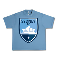 Pebble Blue Sydney FC Urban Heavy Tee - ArtChic