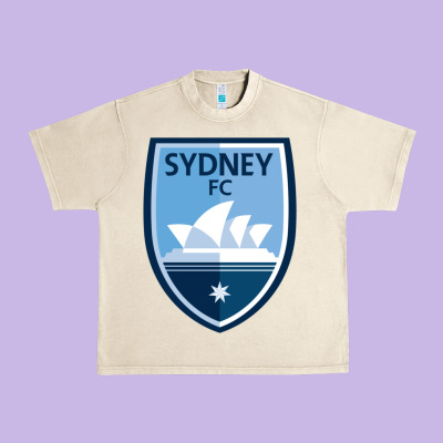 Sydney Fc Urban Heavy Tee Designed By Artchic