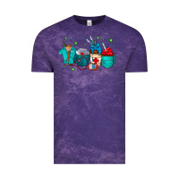 Cloud Purple nurse drink coffee Vintage Tee - CowhideDigitalArt