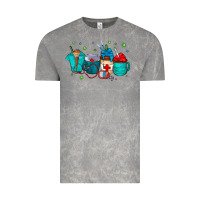 Cloud Rock nurse drink coffee Vintage Tee - CowhideDigitalArt