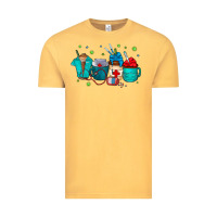 Vintage Mustard nurse drink coffee Vintage Tee - CowhideDigitalArt