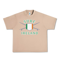 Burro ireland surfing hoodie  irish flag surfboards design Urban Heavy Tee - ArtChic