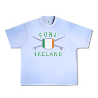 Grape Ice ireland surfing hoodie  irish flag surfboards design Urban Heavy Tee - ArtChic