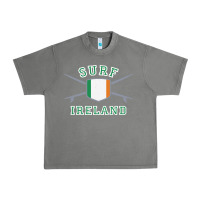 Ireland Surfing Hoodie  Irish Flag Surfboards Design Urban Heavy Tee | Teevron