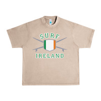 French Oak ireland surfing hoodie  irish flag surfboards design Urban Heavy Tee - ArtChic