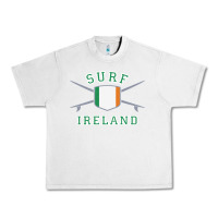 Lunar Rock ireland surfing hoodie  irish flag surfboards design Urban Heavy Tee - ArtChic