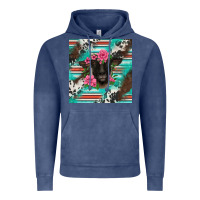 Vintage Denim western suffolk ewe Vintage Hoodie - BarkalooDesign