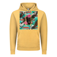 Vintage Mustard western suffolk ewe Vintage Hoodie - BarkalooDesign
