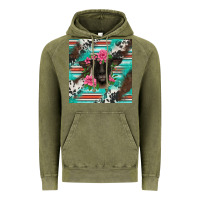 Vintage Olive western suffolk ewe Vintage Hoodie - BarkalooDesign