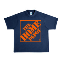 Navy HOMEDEPOT Urban Heavy Tee - ArtChic