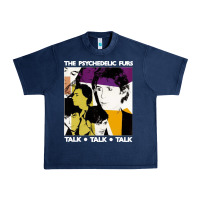 Navy The Psychedelic Furs, psychedelic furs, psychedelic, furs, the psyched Urban Heavy Tee - ArtChic