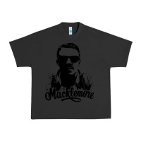 Pigment Black macklemore portrait Urban Heavy Tee - ArtChic