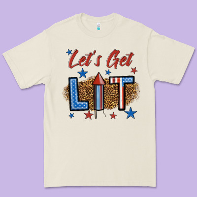 Let's Get Lit 1 Premium Tee Designed By Bundleandbundleshop