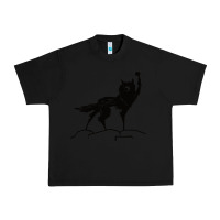 Black fantastic mr fox wolf Urban Heavy Tee - ArtChic