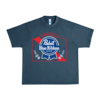 Midnight Navy pabst blue ribbon 1 Urban Heavy Tee - ArtChic
