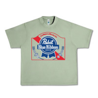 Oil Green pabst blue ribbon 1 Urban Heavy Tee - ArtChic