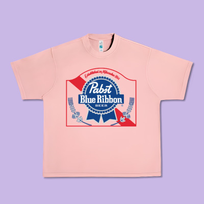 Pabst Blue Ribbon 1 Urban Heavy Tee Designed By Artchic