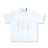 White football grandma women family matching players mothers day t shirt Urban Heavy Tee - ArtChic
