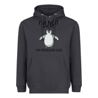 Smoke I'm Not Short I'm Penguin Size Heavyweight Hoodie - Bettercallsaul