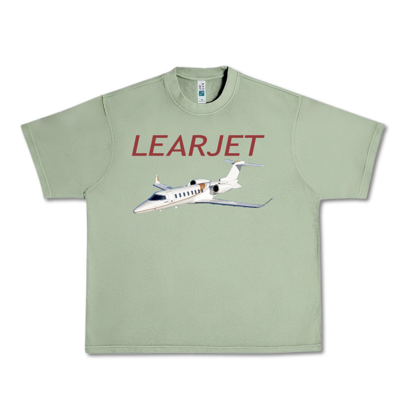 Learjet Airplane Flying Pilot Long Sleeve T Shirt Urban Heavy Tee by ArtChic | Teevron